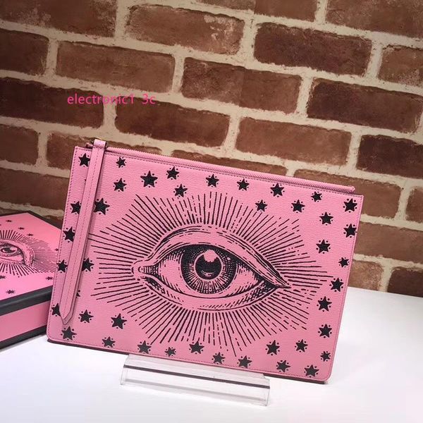 

top design качества письма печати глаз муфту- граффити сумка женщины из натуральной кожи сумка 516928