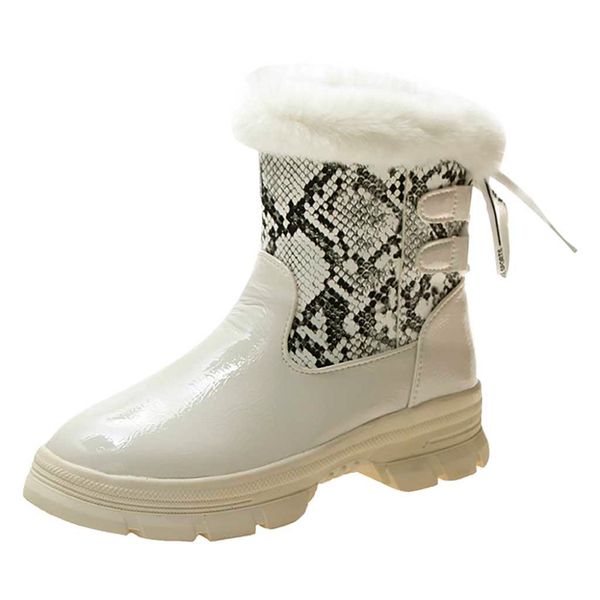 

sagace shoes winter women boots mixed colors flats shoes lace-up round toe boots fashion ankle for women, Black