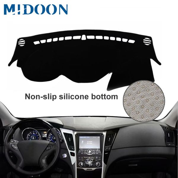 

midoon for sonata i45 2009- 2014 car styling covers dashmat dash mat sun shade dashboard cover capter 2010 2011 2012 201