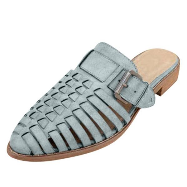 

vogue women pointed shoe hollow belt buckle for lady' high heel roman beach shoe gladiator roman pointed toe shoes may 27, Black