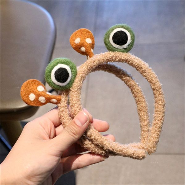 

new cute children plush bear ear headband headwear wash makeup funny ears headband birthday party hair accessories, Slivery;white