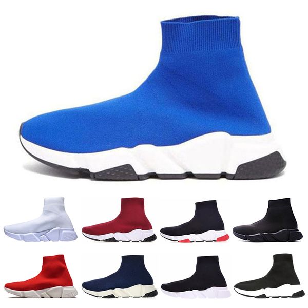 

socks designer shoes luxury speed trainers race runners black white red triple black flat men and women fashion boots sports sneakers 36-45