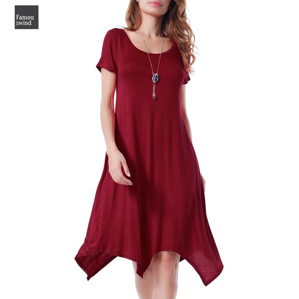 

плюс размер платья женщин лета элегантные линии sexy o шеи женские платья вскользь свободные платья партии женщин пляж vestidos, Black;gray