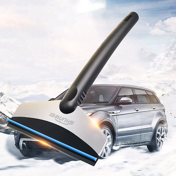 

1pc portable car snow shovel car window screen windshield cleaning tool auto snow shovel anti skiing ice water scraper