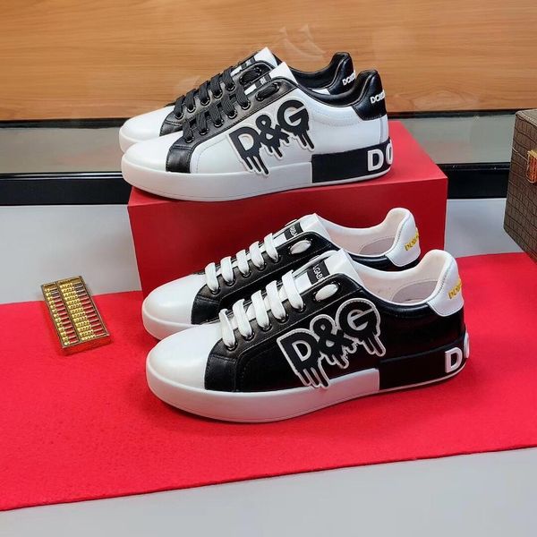 

2019 designer mens luxury shoes trainers sneakers dolce gabbana dg 2020 men's casual shoes 38~45 234a, Blue