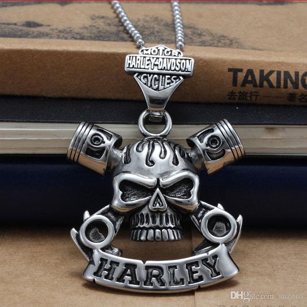 

personal quality stainless steel pendant, harley pendant jewelry delivery