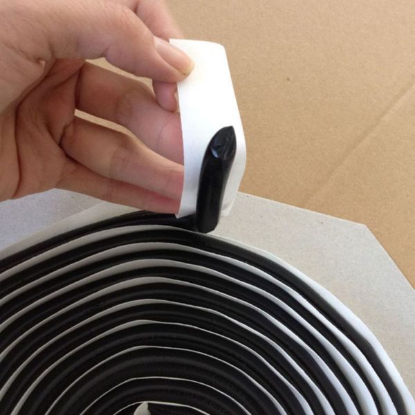 

1pcs 4m black butyl rubber glue headlight sealant retrofit reseal hid headlamps taillight shield glue tapes car accessories 2020