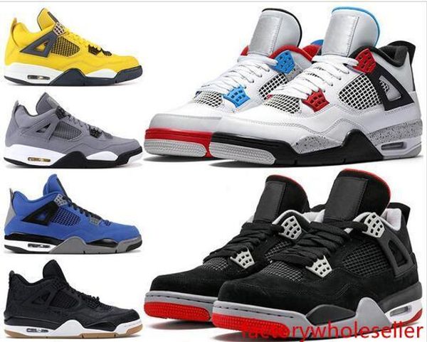 

2020 new bred 4 4s iv what the cactus jack laser wings mens basketball shoes denim blue men sports designer sneakers us 7-13