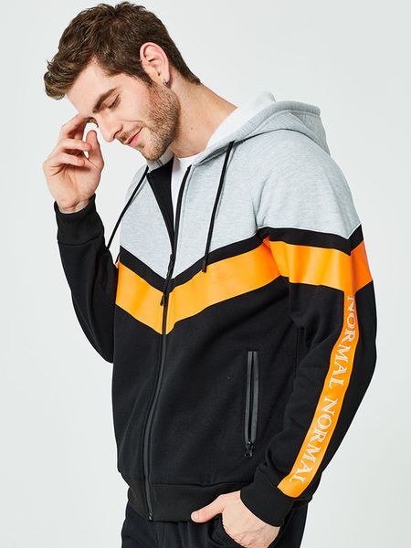

2018 mens hoodies sweatshirts fashion hip hop streetwear men zipper hoodies mens casual sweatshirts cotton eu size s-xxl, Black