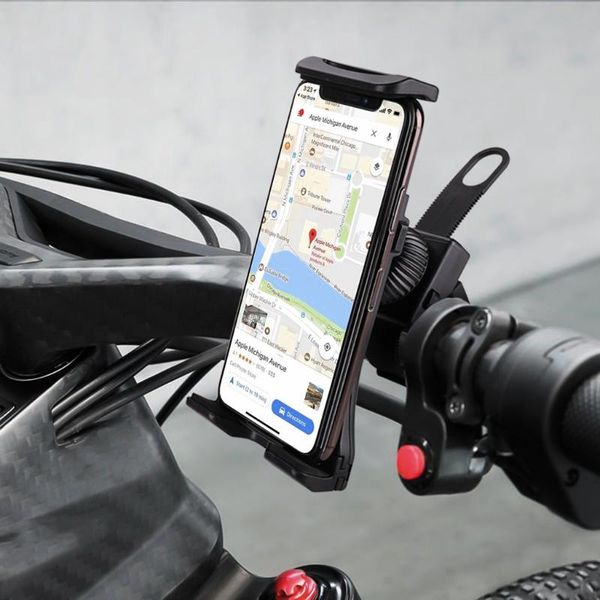 

360 ° adjustable rotating bicycle flat stand motorcycle mobile phone flat universal stand for bike cycling accessories holder