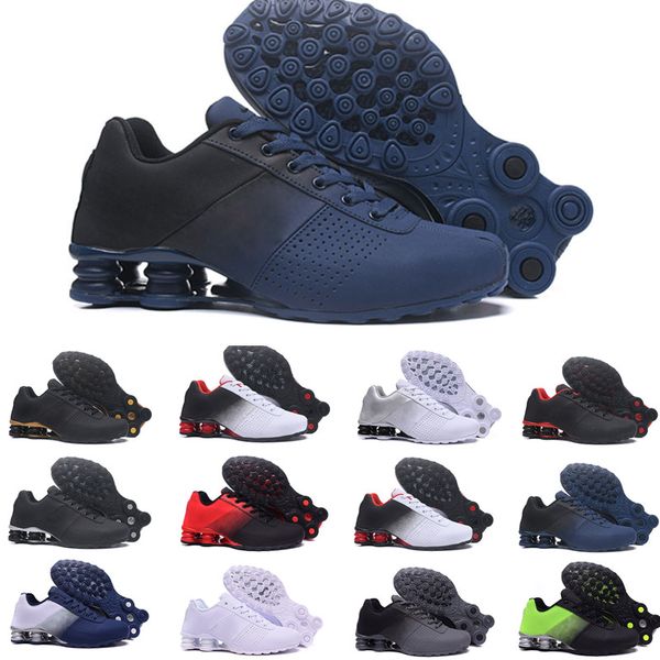 

new shox deliver 809 men running shoes muticolor fashion women mens deliver oz nz athletic trainers sports sneakers 36-46, Black