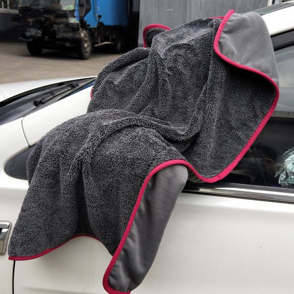 

1piece braided cloth car wash towel 60*90cm 40*60cm microfiber towel car absorbent for auto wash