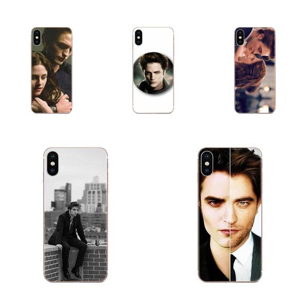 

robert pattinson tpu fashion case cover for xiaomi mi3 mi4 mi4c mi4i mi5 mi 5s 5x 6 6x 8 se pro lite a1 max mix 2 note 3 4