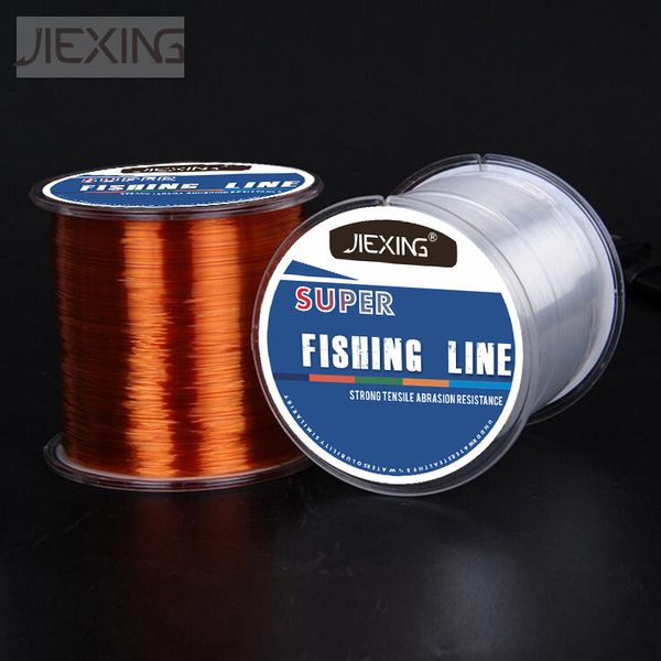 

500m linha monofilamento fluorcarbono carpe fishing line super strong linha monofilo pesca ipek misina lenza fluorocarbon