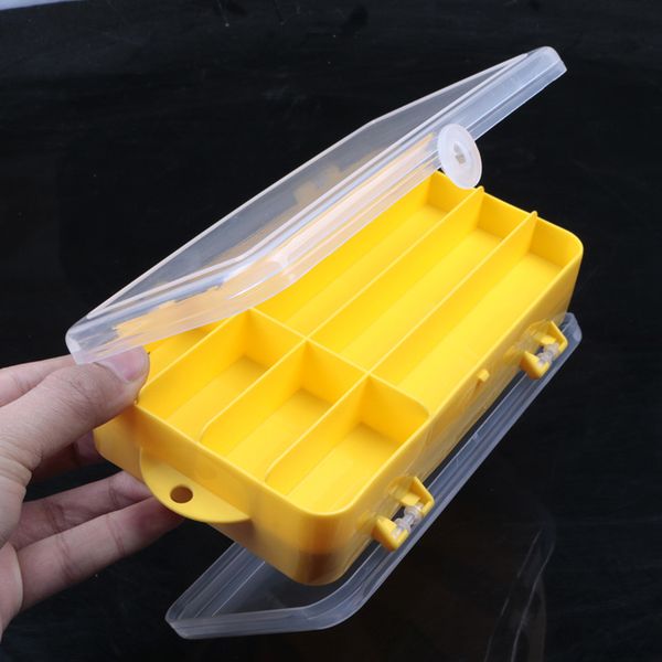 

double sided plastic lure boxes fish tackle storage box supplies fishing accessories high strength fishing tackle box