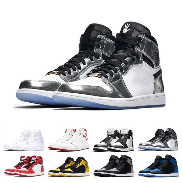 

wholesale mid og 1 3 men basketball shoes 1s bred toe banned chicago game royal shattered backboard pass the torch sports sneakers