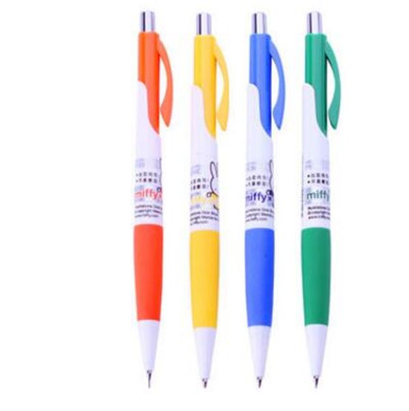

0.5mm/0.7mm/0.9mm elementary school cute cartoon auto pencil 5pieces shopping, Blue;orange