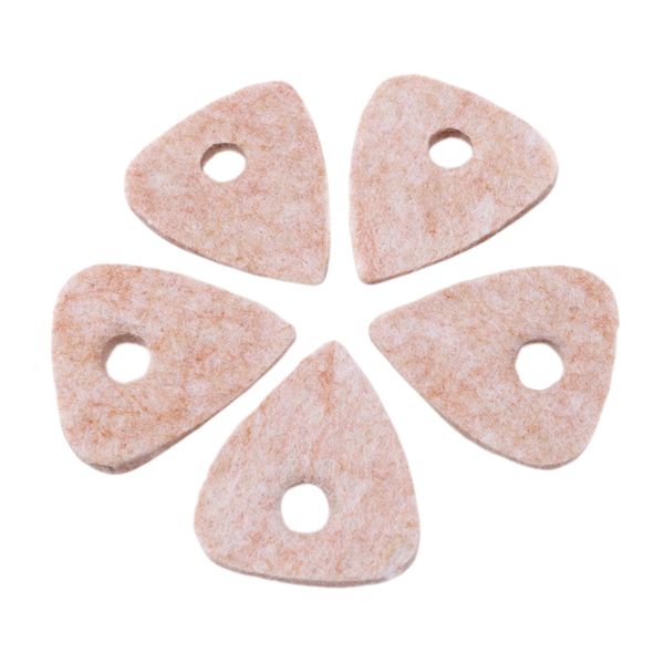 

felt ukulele picks plectrums 5 pieces for uke guitar instrument accessory