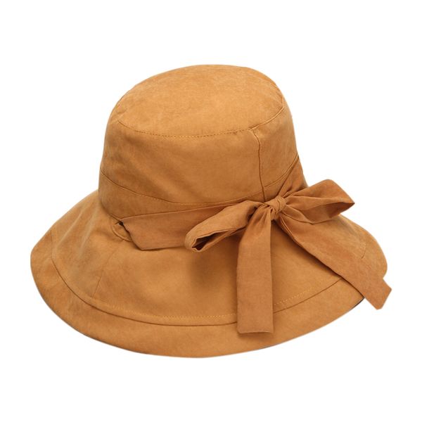 

женщины шляпы регулируемые повседневный твердые складные дамы all-match summer caps ковш wide подарки брим bowknot мода защиты вс, Blue;gray
