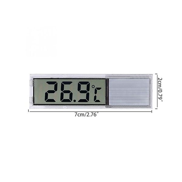 

аквариум термометр lcd 3d цифровые электронные измерения температуры fish tank temp meter y1qb бытовые термометры