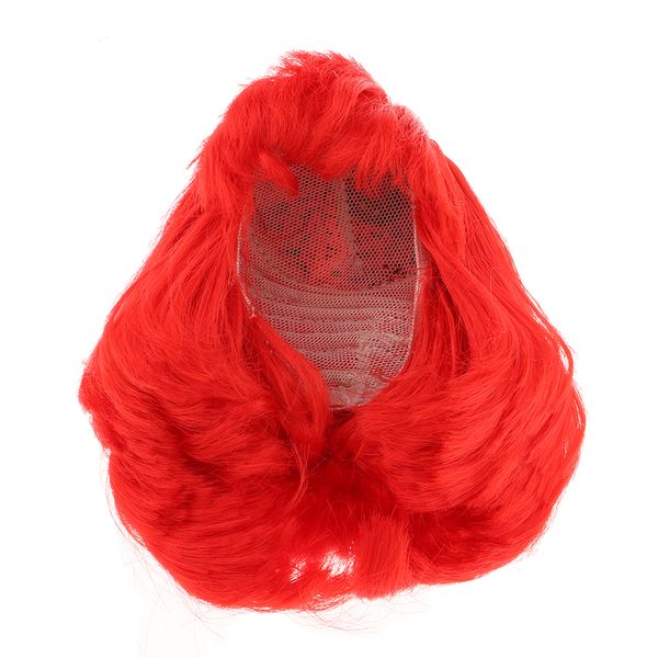 

stylish short curly wig with bang for 1/3 bjd for blythe doll kids diy making kits