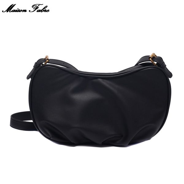 

maison fabre 2019 new fashion leather bag casual wild simple shoulder messenger bag casual tote