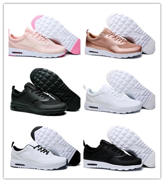 

2019 новый Tavas 90 87 розовый белый черный повседневные кроссовки для женщин мужчин Аутентичные Thea 87s chaussure femme Спортивные кроссовки размер 36-45