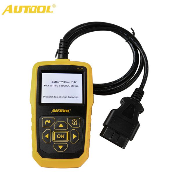 

autool ol129 battery monitor and obd/eobd code reader auto engine diagnostic tool auto repair autool ol129