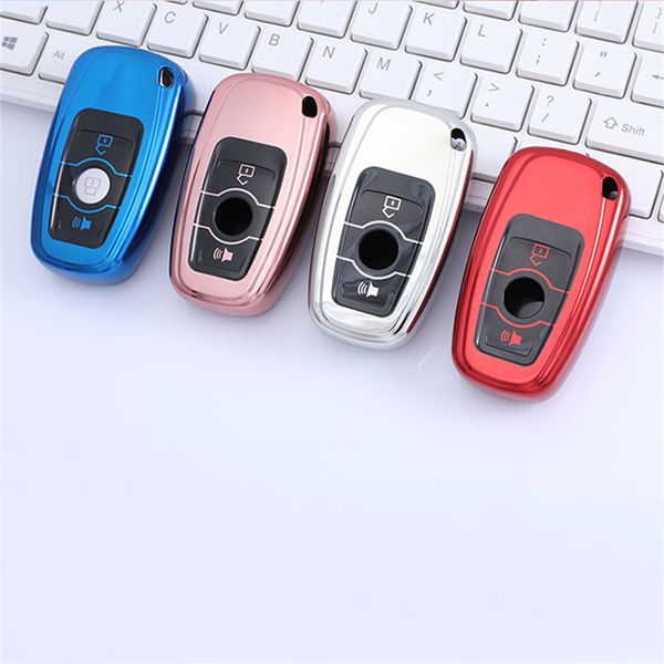 

new black material soft tpu car key case for great wall haval h6 2015 c50 hoist key chain auto full cover accessories