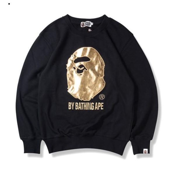 

20ss new mens womens sweatshirt hoodies stripe fashion long sleeve pullover casual blouse running wholesale b101596q, Black