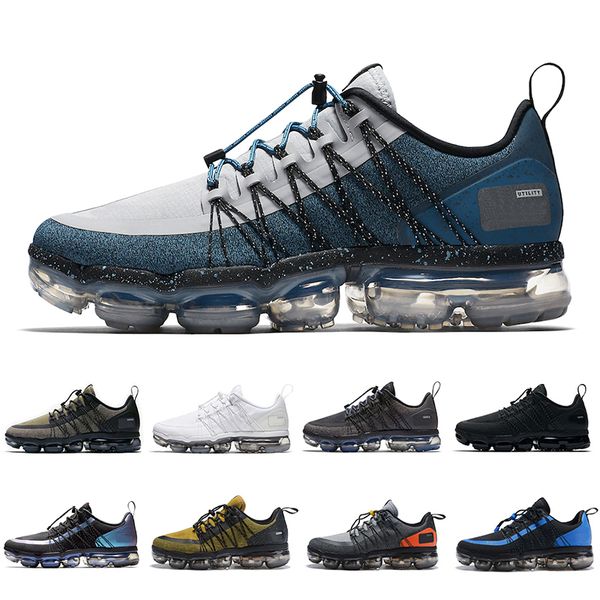 

2019 celestial teal laser fuchsia utility running shoes men triple white black reflective wolf grey designer mens trainers sports sneakers