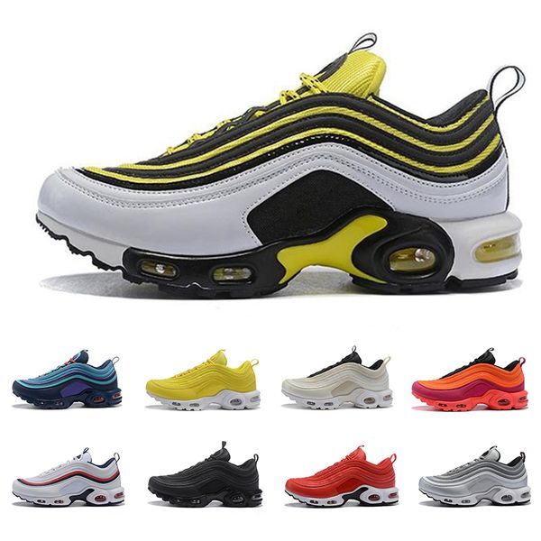 

2019 New Triple White Black Pink Running Shoes OG Metallic Gold Silver Bullet Mens Trainers Zapatiallas Hombre Womens Sports Sneakers