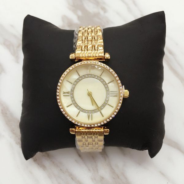 

Топ дизайн Леди женские Наручные часы с оболочкой циферблат Стальной браслет цеп