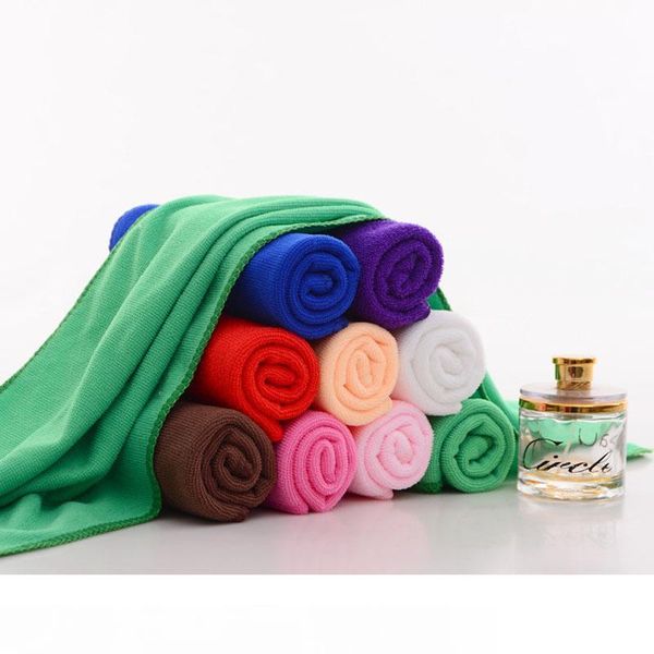 

50pcs microfiber cleaning towel car washing nano cloth dishcloth bathroom clean towels rectangle 30x60cm