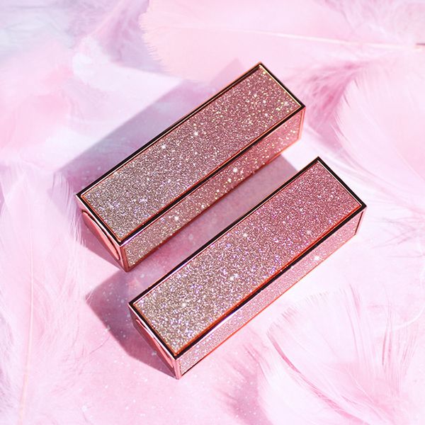 

empty lip balm tube 12.1mm lipstick tube press square lip balm tube empty cosmetic packaging container f2915