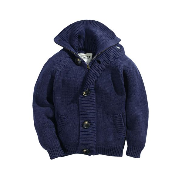 

wholesale fashion autumn/winter long sleeve boys sweater cardigan childrens boy outwear thermal 2-7years, Blue