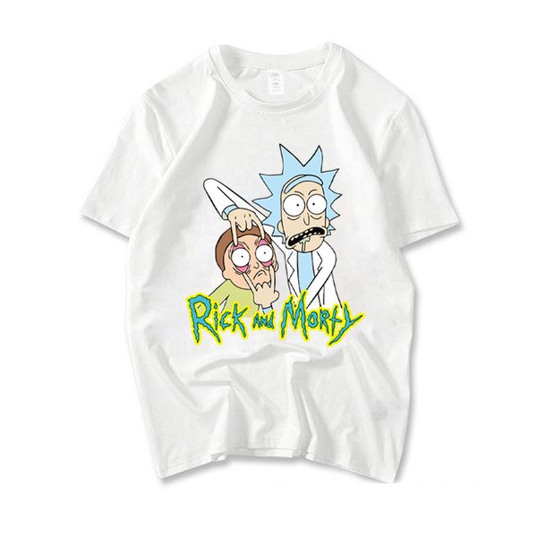 

rick and morty i'm not arguing i'm explaining why i'm right t-shirt funny gift camiseta cotton short sleeve t shirt, White;black
