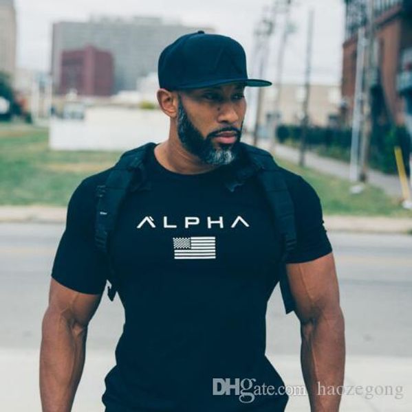 

new brand fitness t-shirt men fashion casual shirt bodybuilding tshirt gyms clothing 100% cotton tee plus size m-xxxl, White;black