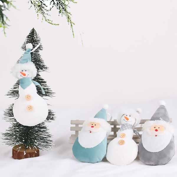 

huiran snowman santa claus pendant christmas tree ornaments merry christmas decorations for home 2019 xmas gift new year 2020