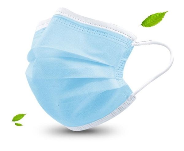 

dhl ship face masks wholesale mask with elastic ear loop 3 ply breathable and comfortable for blocking dust air pollution pack glxc