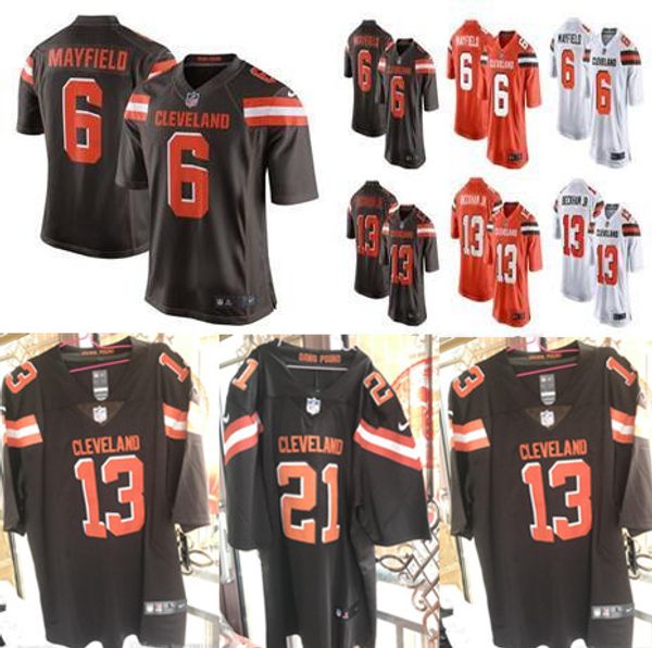 

Men 039 cleveland jer ey brown baker 6 mayfield odell 13 beckham jr 21 ward jarvi 80 landry myle 95 garrett jer ey