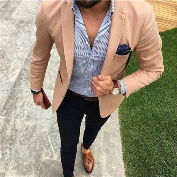 

2018 latest design tan khaki wedding men suits summer autumn slim fit men suit ternos masculino mens suits 2pcs(jacket+pant, White;black