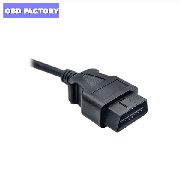 

obdii extension cable obd 6pin male to 16pin female and obd 16 pin male diagnostic tool elm327 extended adapter