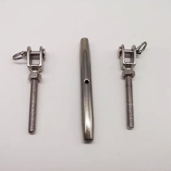 

1pcs m22 stainless steel 304 jaw/jaw turnbuckle tensioner