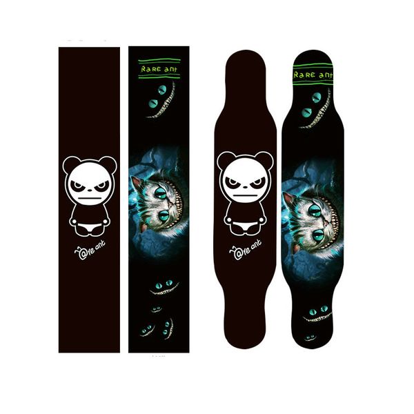 

1pcs 24*120cm thick skateboard longboard griptape deck sandpaper grip tape sticker long board sand paper