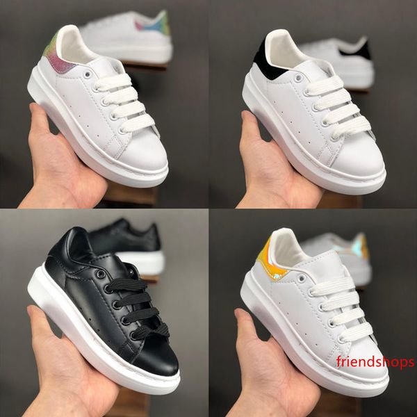 

19ss big kids casual shoes for kids children boys girls trainers luxury fashion designer sneakers outdoor toddler shoes size 24-35