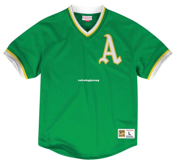 

oakland mitchell & ness men's "team win" mesh jersey shirt, Black;blue