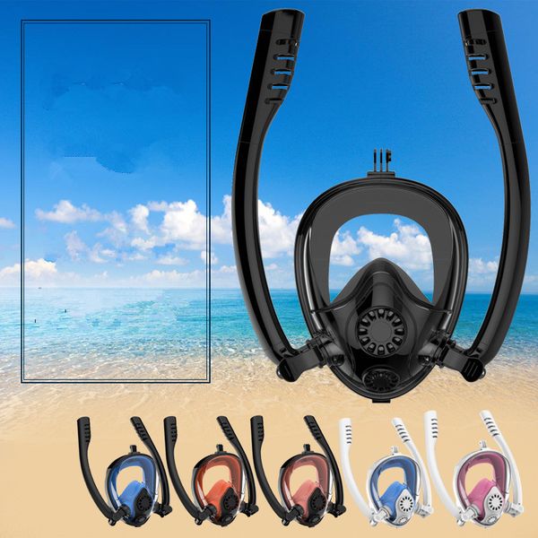 

Diving ma k cuba underwater anti fog full face norkeling ma k with foldable norkel diving wimming equipment mma1843