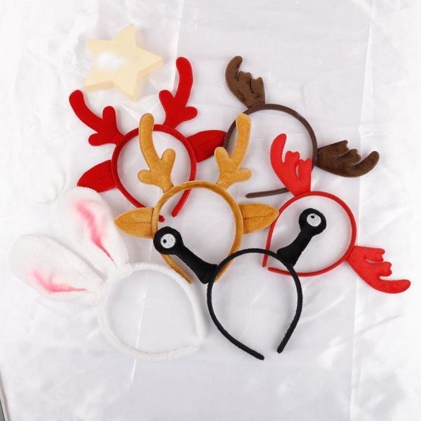 

дети марк щупальце глаз лосиный рог ухо лента для волос оголовье головной убор для празднования фестиваль карнавал партия обруч для волос, Slivery;white