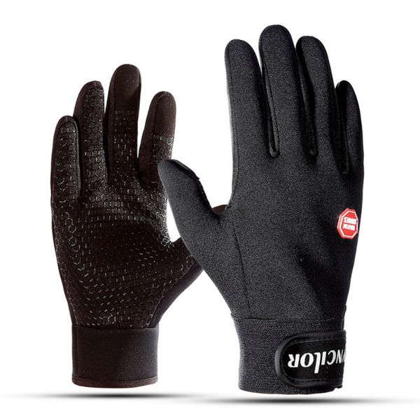 

new men women waterproof fleece ski gloves thermal touch screen outdoor sport cycling wind-proof snowboard gloves